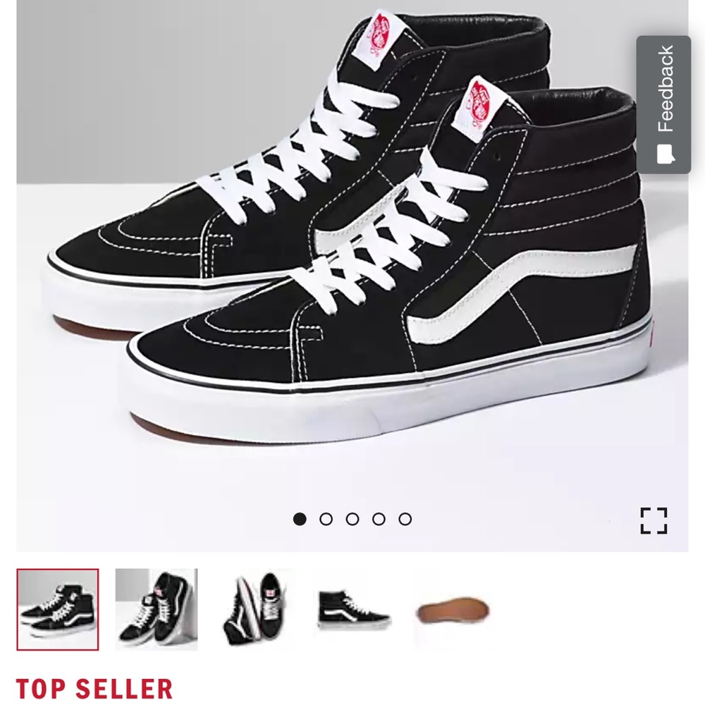 SK8-HI Black Vans
